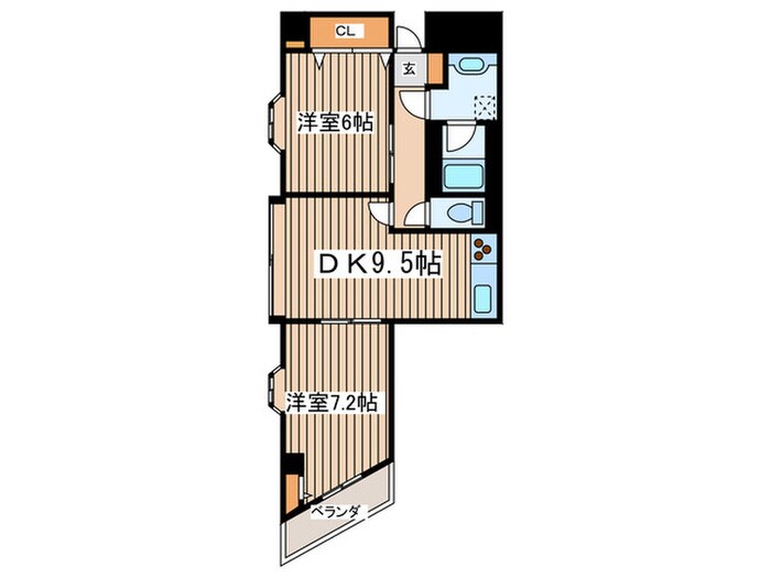 間取り図 湘南槇町ＰＬＡＴＺ