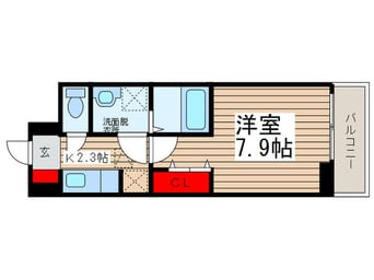 間取図 ラ　ラ　トマートＢ