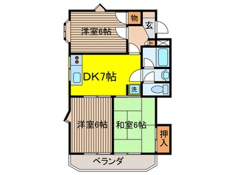 間取図 ビップロイヤル