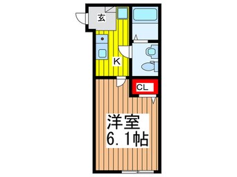 間取図 ミラソレイユ大宮