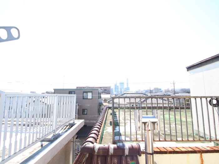 室内からの展望 ミラソレイユ大宮