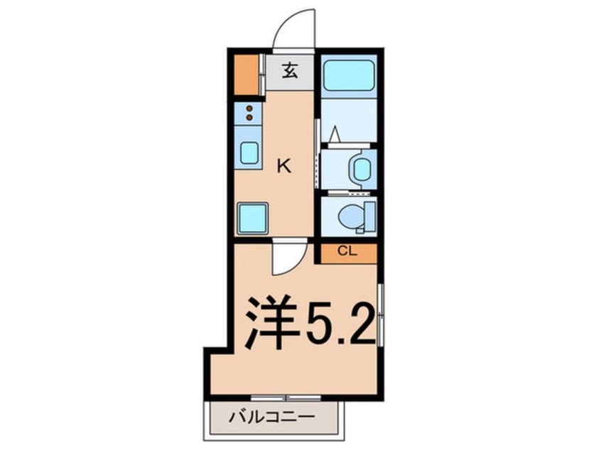 間取図 仮）岸谷３丁目新築工事