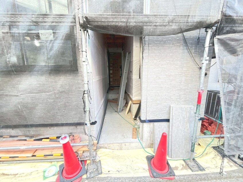 エントランス部分 仮）岸谷３丁目新築工事