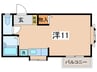パ－クアベニュ－南台Ａ 1Rの間取り