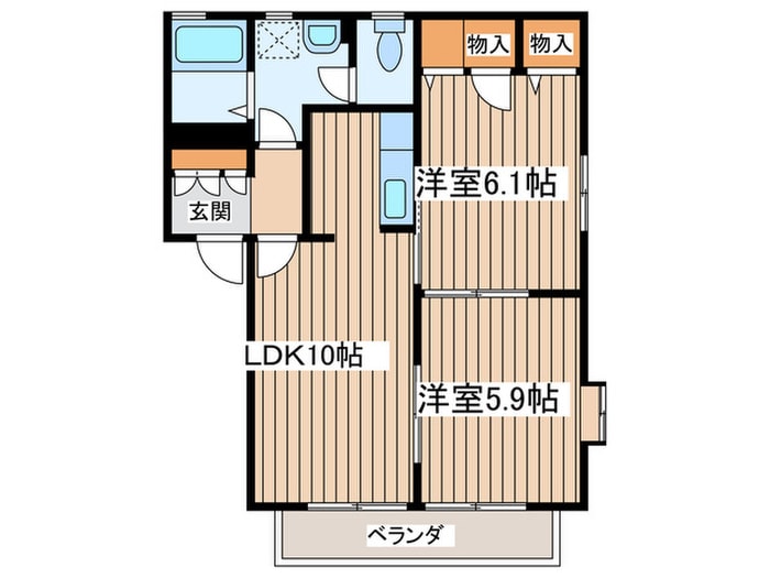 間取り図 クレール湘南