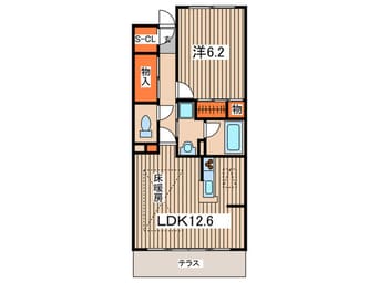 間取図 ビュ－コ－トＱＭ