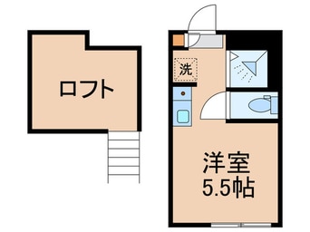 間取図 Studio Apartment 東池袋