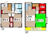 シャロ－ム国立 3LDKの間取り