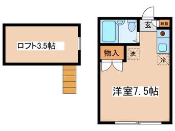 間取図 ＭハイツⅡ