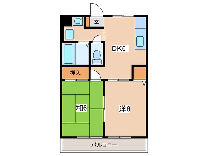 間取り図 アイルイン平間