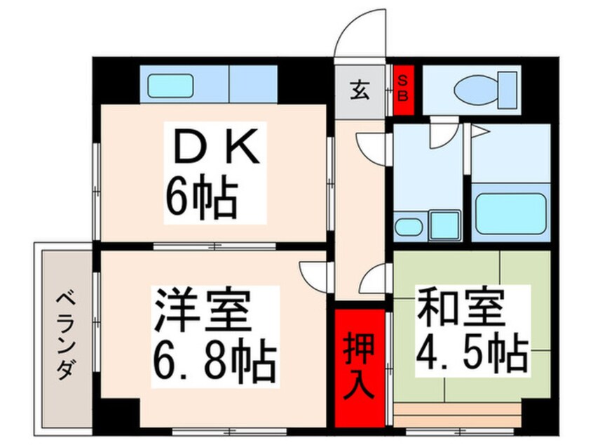 間取図 ＡＫＴビル