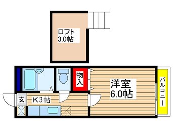 間取図 ピ－クハイム和光Ｅ