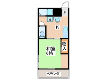 間取図 若葉ハイツ