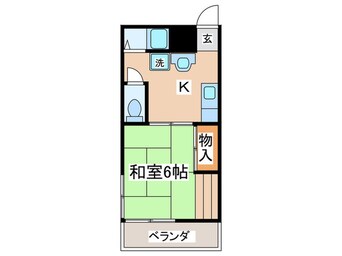 間取図 若葉ハイツ