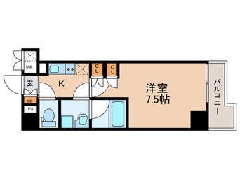 間取図 ﾙｰﾌﾞﾙ板橋東新町弐番館