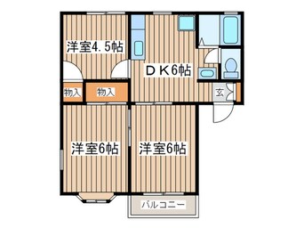 間取図 フォレデプラージ