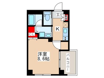 間取図 レジス立川高松町