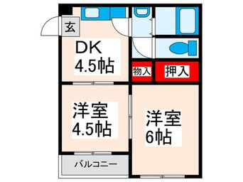 間取図 浜野ビル