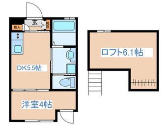 間取図 リキューザ井荻