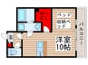 Best Stage南区辻8丁目Ⅳ　 1Rの間取り