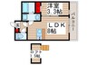 Best Stage南区辻8丁目Ⅳ　 1LDKの間取り