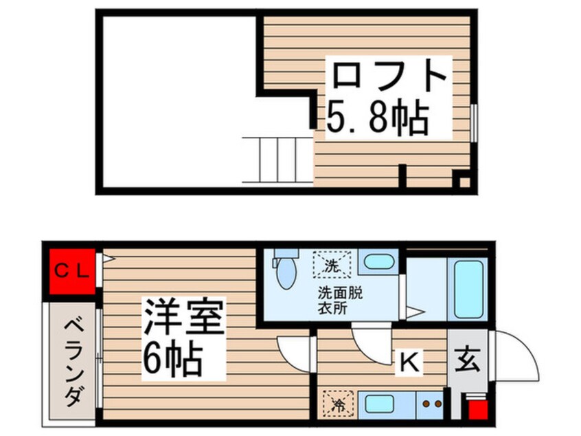 間取図 TRISTINA 柏