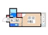 春嬉ビル 1Kの間取り