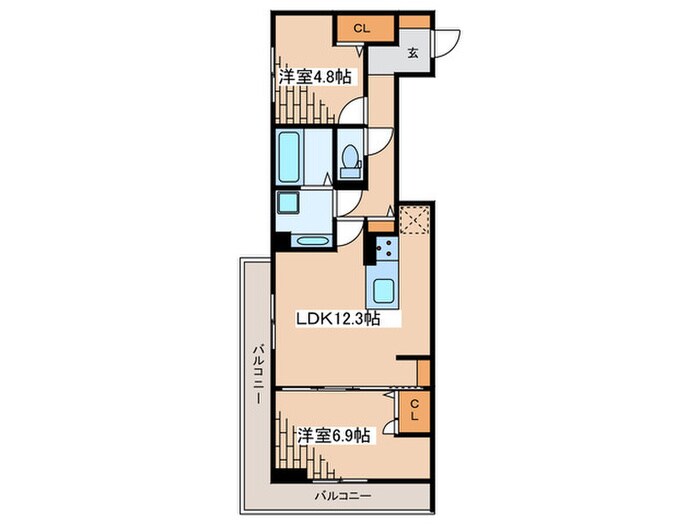 間取り図 グラン・クレール