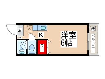 間取図 サンアベニュー国立