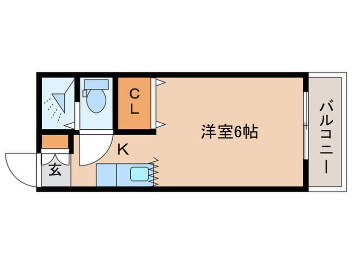 間取り図 サンアベニュー国立