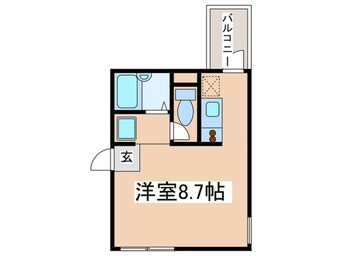 間取図 リバティ町田Ｂ