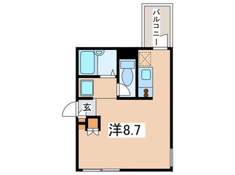 間取図 リバティ町田Ｂ