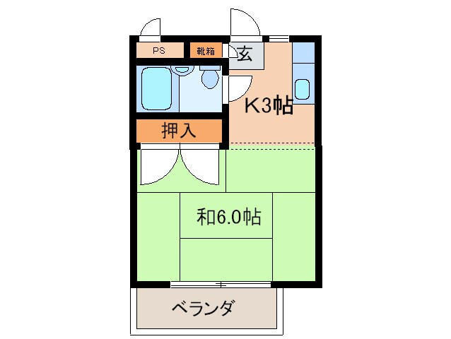 間取り図 太陽荘