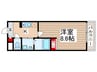 第二AMビル 1Kの間取り