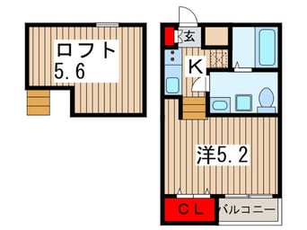 間取図 プランドール天台
