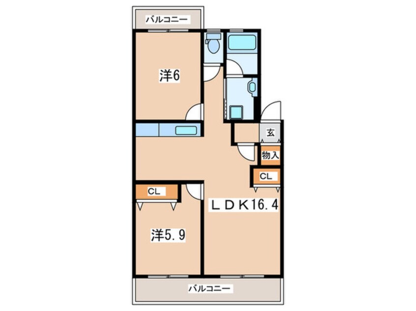 間取図 エクセルコ－ト