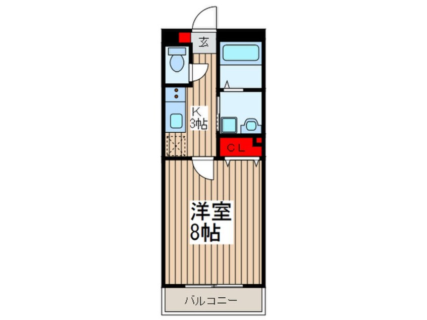 間取図 パークサイド土呂