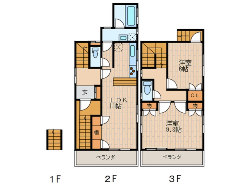 間取図 森田邸