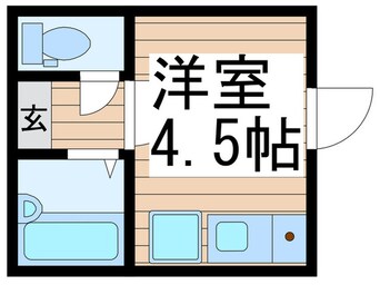 間取図 ブリリアント北千住
