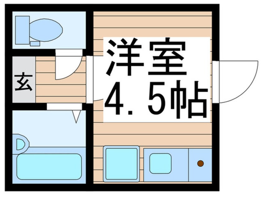 間取図 ブリリアント北千住