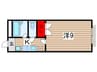 穴川ハイリビング弐番館 1Kの間取り