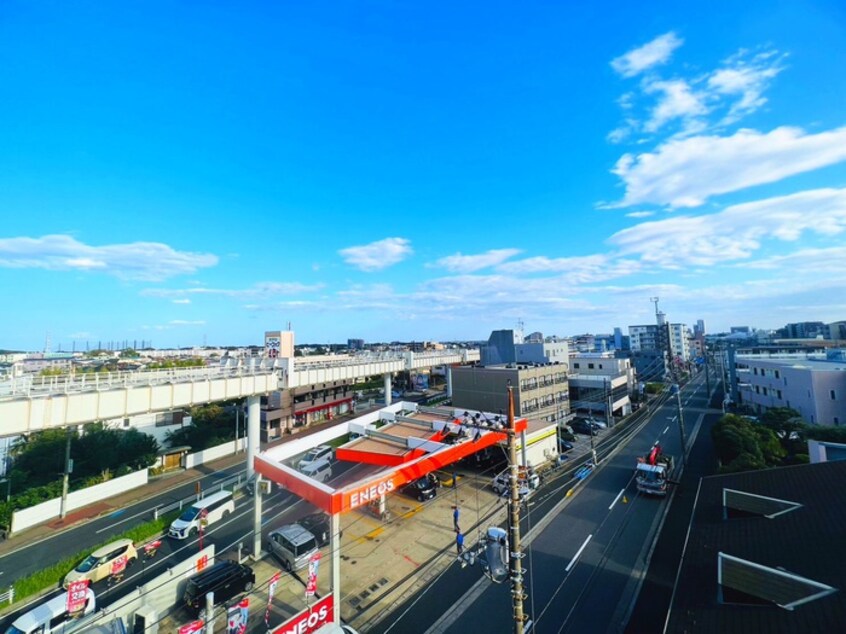 室内からの展望 穴川ハイリビング弐番館