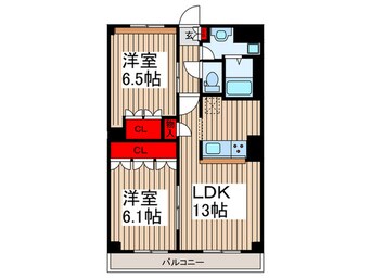 間取図 ウエストヒルズ