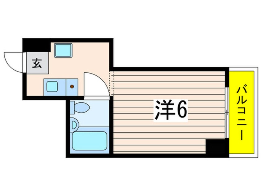 間取図 アドリ－ム吉野町（1004）