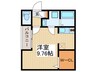 Ｂｒａｎｃｈｅ　荻窪 1Rの間取り