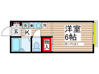 間取図 ハイブリッジB棟