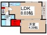 ＡＪ馬橋Ⅴ 1LDKの間取り