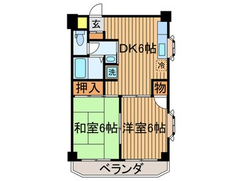 間取図 グリ－ンハイム