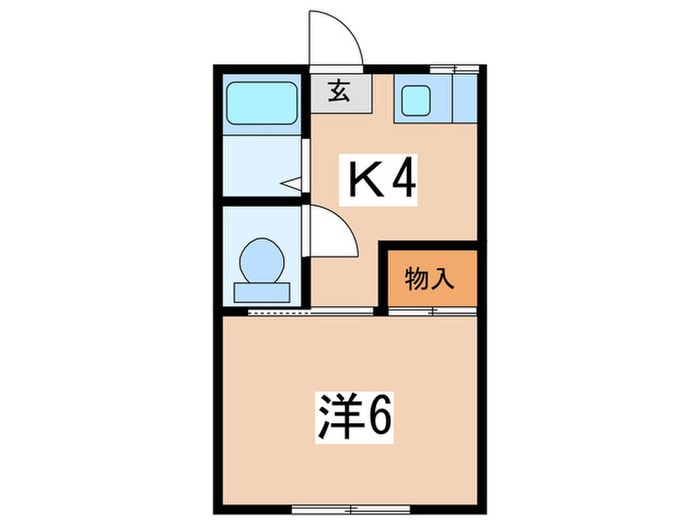 間取り図 仲居ハイツⅠ