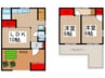 テラスハウス（4） 2LDKの間取り